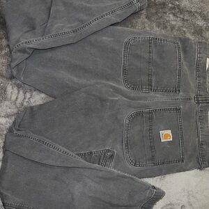 Carhartt Charcoal Relaxed Fit Utility Pants